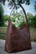 The Sierra Handbag – Full-Grain Leather, Handcrafted in Ecuador