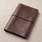 The Sierra Notebook Cover – Handcrafted Leather A5 Book Cover from Ecuador