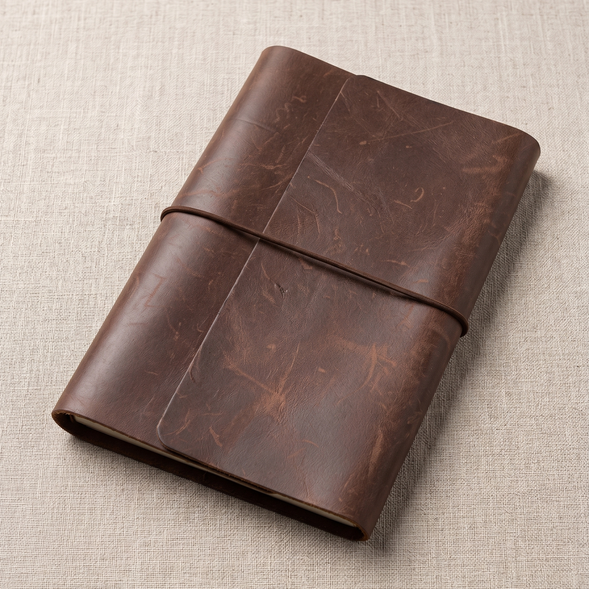 The Sierra Notebook Cover – Handcrafted Leather A5 Book Cover from Ecuador