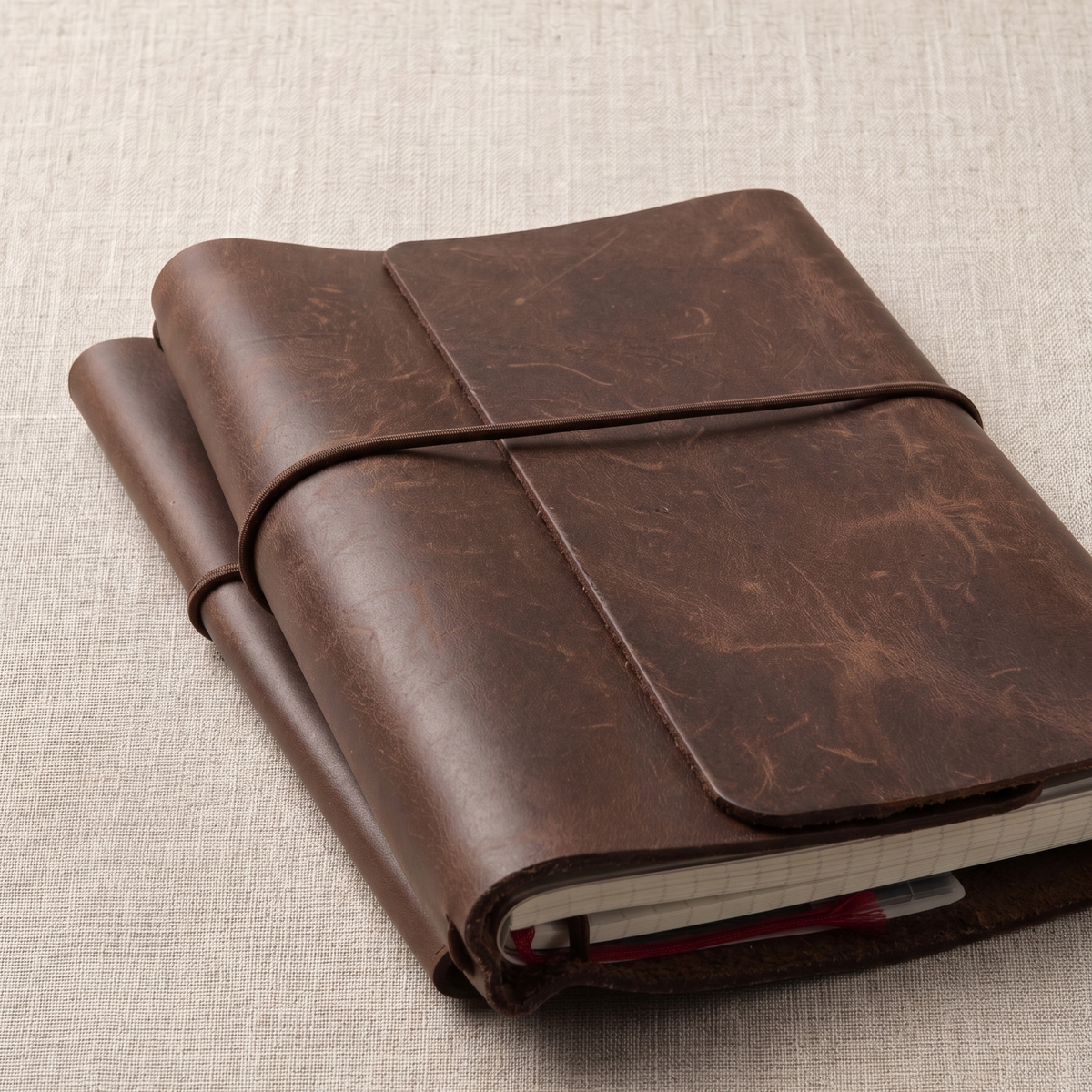 The Sierra Notebook Cover – Handcrafted Leather A5 Book Cover from Ecuador